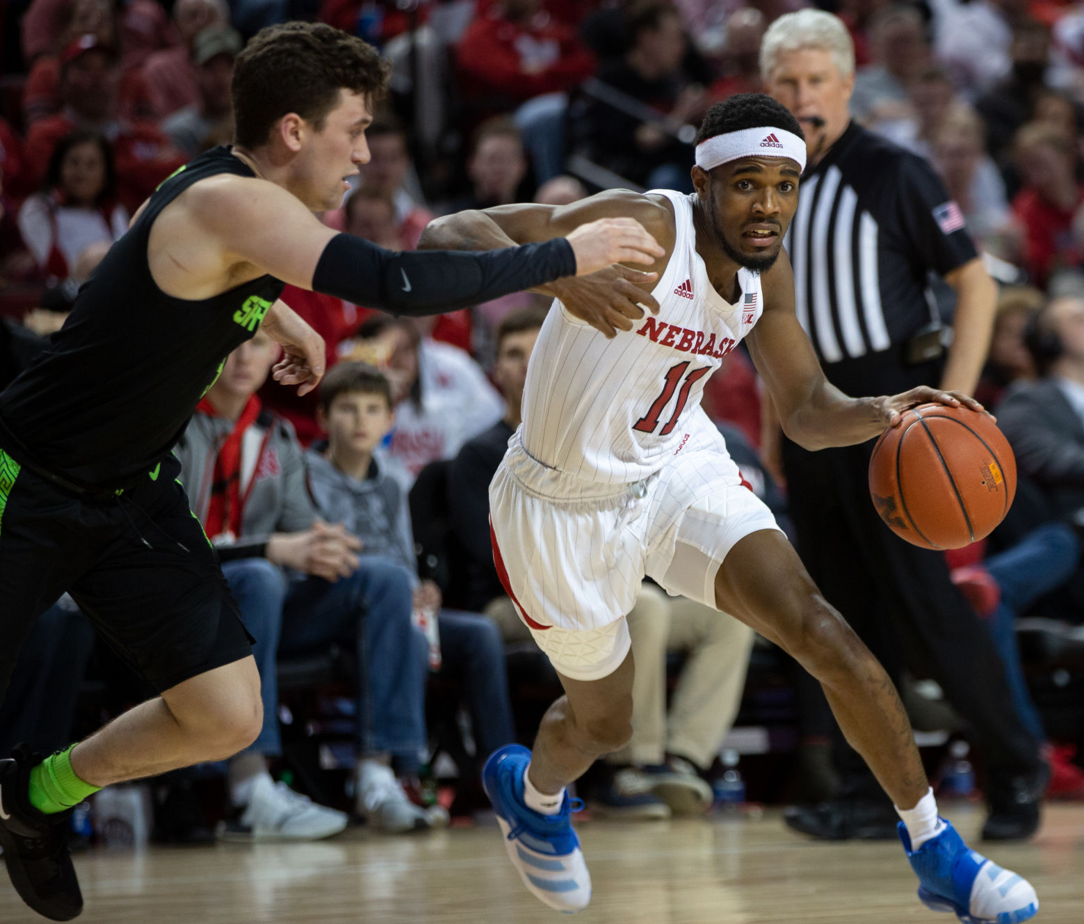 Nebraska Basketball vs. Michigan State Photo No. 5